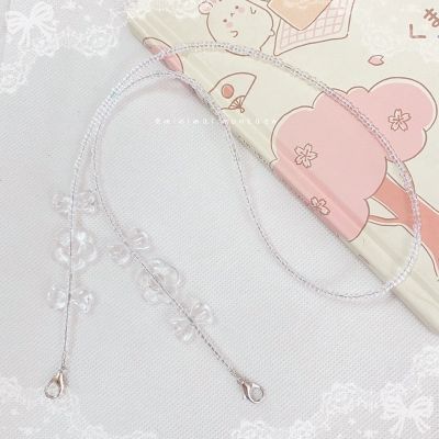 สายคล้องแมส สายคล้องแว่น mask strap พร้อมส่ง()!สายคล้องแมสลูกปัด สายคล้องแมสไฮโซ สายคล้องคอ แฟชั่น แบรนด์ สายคล้องแมสเด็ก สายคล้องแมสผู้ใหญ่