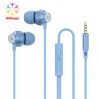 Copper Driver Hifi Sports Headphones 3.5mm In-ear Earphone Ergonomic Bass Music Earbuds For Phones Tablets