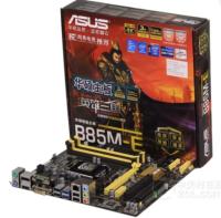 เมนบอร์ด B85M-E ใหม่เป็น + US เมนบอร์ด B85ME B85M-E ไมโคร ATX LGA 1150 DDR3 B85M สำหรับ Intel B85 32GB เมนบอร์ดเดสก์ท็อป USB 3.0