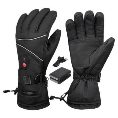 Winter Hands Warm Gloves Warm Ski Gloves Soft Heated Gloves Liners Rechargeable Gloves for Running Climbing Riding Bike Cycling imaginative