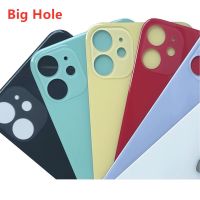 10Pcs (Big Large Hole) Back Glass iPhone 11Pro MAX Battery Cover Rear Door Housing