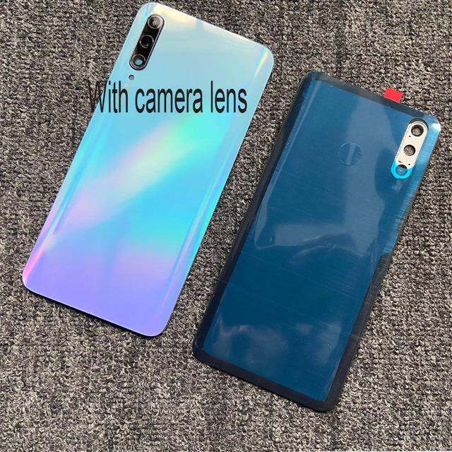 for-huawei-p-smart-pro-2019-back-battery-cover-housing-glass-rear-door-case-with-camera-lens-adhesive