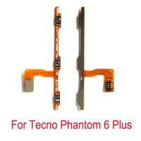 สวิตช์ด้านปุ่มเปิดปิดระดับเสียงปุ่มเปิดปิด Tecno Phantom 6 Plus 6 Plus 6 Plus 6 Volume สายเคเบิ้ลหลักสายเคเบิ้ลยืดหยุ่นสำหรับ