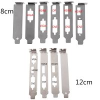 1pc Low or Hh Profile Bracket Adapter DVI DP VGA baffle Port For Half Heht Full-Heht Graphic Video Card Set Adapters