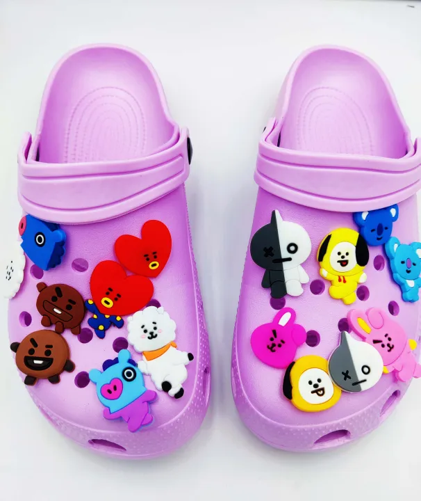 BTS mascot Series 2 Jibbitz Crocs Pins for shoes bags Lazada PH