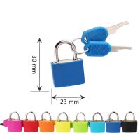 [hot]▦◈  Small Padlock Suitcase Diary Lock Luggage Anti-Theft Security Padlocks 2 Keys Блокировка Dropshipping