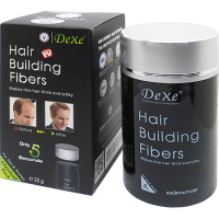 Dexe Hair Building Fiber ไฟเบอร์เพิ่มผมหนา ปิดผมบาง  สีดำ