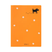 MIDORI Pocket Diary A6 Black Dog 2023 (D22181006) / ไดอารี ปี 2023 ขนาด A6 ลายเจ้าหมาสีดำคุโระอินุ แบรนด์ MIDORI จากประเทศญี่ปุ่น