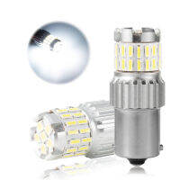 2ชิ้น1156-36 SMD สัญญาณเลี้ยวถอดรหัส180องศาไฟแบน6SMD/3030 + 30SMD/4014ไฟท้ายเลี้ยวอัตโนมัติ