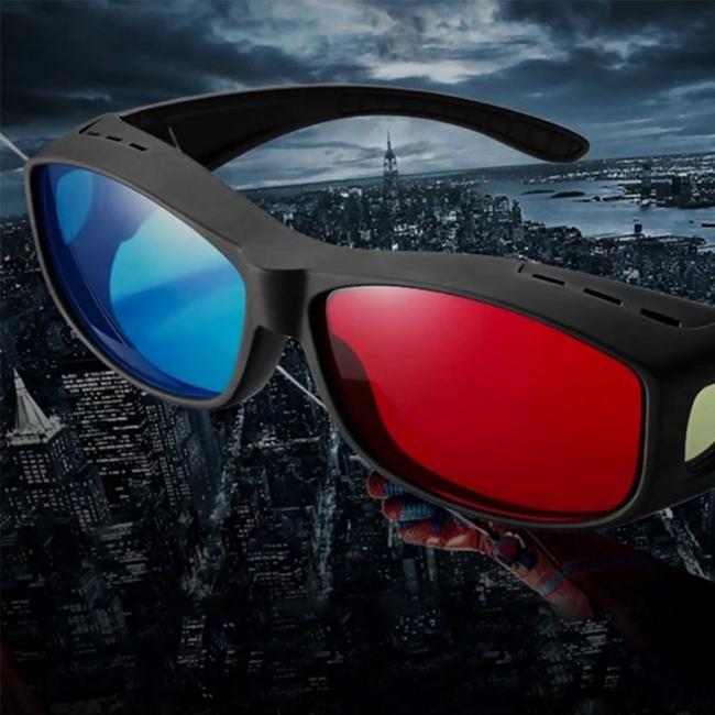 แว่นสามมิติ-3d-glasses-แดงน้ำเงิน-ดู-เกม-ภาพยนตร์-3d-youtube