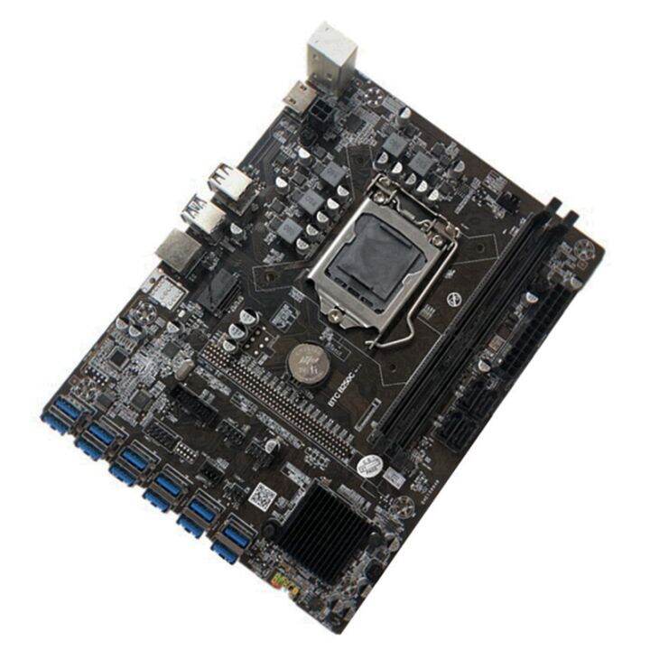 b250c-miner-motherboard-sata-15pin-to-6pin-cable-rj45-cable-sata-cable-12-pcie-to-usb3-0-gpu-slot-lga1151-ddr4-for-btc