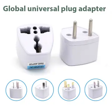 1pcs Universal EU Plug Adapter International AU UK US To EU Euro KR Travel  Adapter Electrical Plug Converter Power Socket