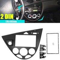 2 Din Car Radio Frame Fascia Trim Dash Mount Parts Accessories For Fiesta 1995-2001 Auto Fascia For Focus 1998-2004 LHD