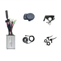 E-Bike 15A Sine Wave Brushless Controller Metal+Plastic As Shown Electric Bicycle Controller with LED900S Display E-Bike Light Display