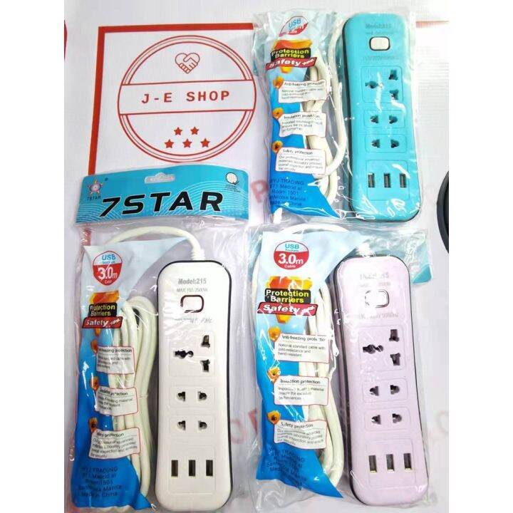 3M safety extension cord with usb port one main switch Lazada PH