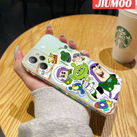 JIUMOO เคสสำหรับ Realme C35 C31 Narzo 50A Prime GT Neo3 Q5i C30s Narzo 50i Prime พร้อมด้วยการ์ตูนมอนสเตอร์เคสขอบด้านข้างเคสโทรศัพท์กันกระแทกทรงสี่เหลี่ยมดั้งเดิมเคสลวดลายเคลือบหรูหราฝาครอบหลังเต็มตัวเคสป้องกันกล้อง