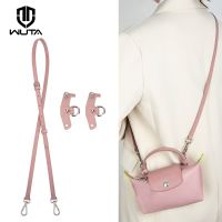 WUTA Bag Strap For Longchamp Mini Bag Accessories  Transformation Crossbody Strap  Punch-free Genuine Leather Shoulder Strap Set