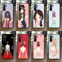 เคส Huawei Nova 7SE ลายผู้หญิง ขอบนิ่มหลังแข็ง เคสมือถือ เคสสกรีน uv Case เคส TPU ไม่ขูดตัวเครื่อง ไม่กัดขอบ ปกป้องมือถือได้ดี