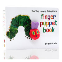 The very hungry caterpillar finger pupet Book puppet book Eric Carle erikar childrens Enlightenment cardboard picture book