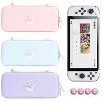 Cute Pink Carrying Case for Nintendo Switch Protective Case Cover Storage Bag for Switch OLED Travel Portable Pouch Game Accesso Cases Covers