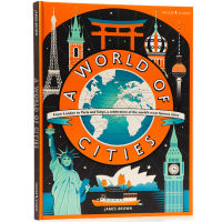 Urban architectural culture a world of cities English original book hardcover large format London Paris and other urban Popular Science Encyclopedia reading materials primary and secondary school stem extracurricular reading childrens art enlightenment