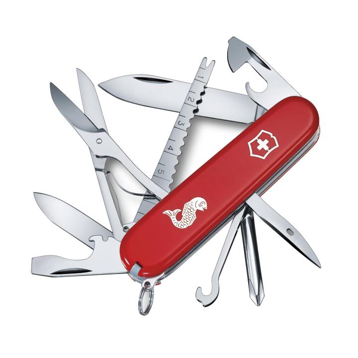 Victorinox มีดพับ Swiss Army Knives (M) -  Fisherman, Red (1.4733.72)