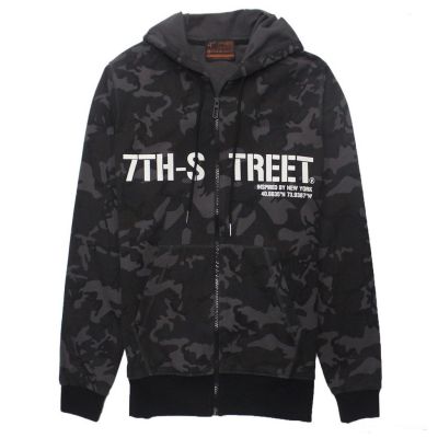 7th Street Hood เสื้อฮู้ด แบบซิบหน้า รุ่น HDSVA103