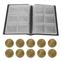 60 Pockets Coin Holders Collecting Album Storage Coin Collection Supplies Book Currency Holder Collecting Album Random Color