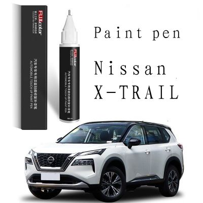 卐∋₪ Paint pen for car scratch suitable for Nissan X-TRAIL Paint Touch-up Pen Pearl White Pearl White Amber Gold Nissan X-TRAIL car