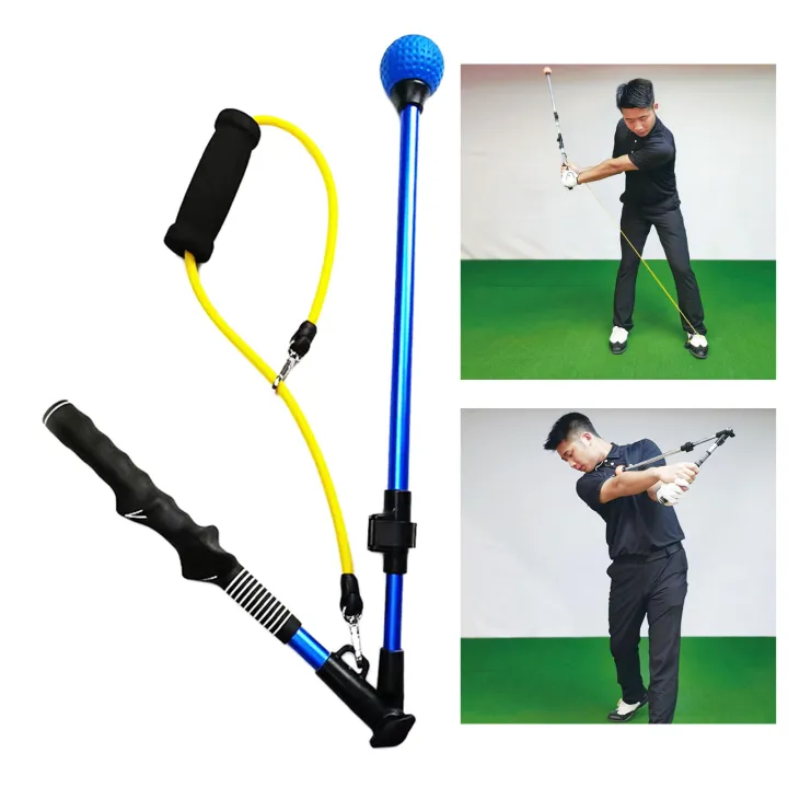 Kexpery Golf Swing Trainer - Übungsstab Mit Band Für Schwungverbesserung