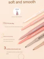 Novo ผ้าไหมสองหัวปากกาขยาย Bright Pearlescent Liquid Highlighter Light สี Sketch ปากกาเจลอายไ HZ-072