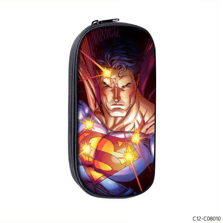 marvel-superman-cartoon-anime-pencil-case-student-pen-storage-stationery-box-large-capacity-personality