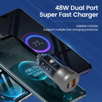 Olaf 48W USB C Car Charger Type C Fast Charging Car Phone Charger Adapter สำหรับ 13 12 Xiaomi Samsung Car Chargers