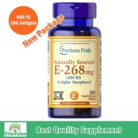 Puritan Vitamin E-268 mg 400 iu Natural / 100 Softgels