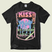 2023 new เสื้อยืดลำลองฤดูร้อน  Kiss - เสื้อยืดพรีเมี่ยม - DESTROYER HnM h&amp;m / เสื้อยืด / แถบโอเวอร์ไซส์ Tops