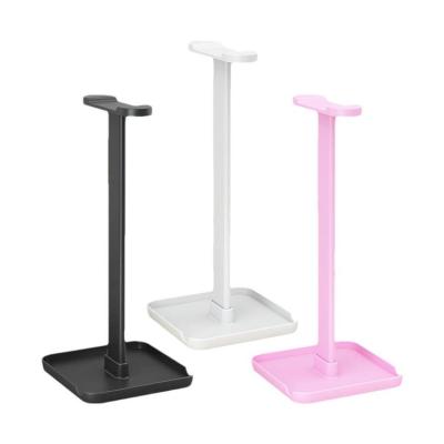 Wireless Headphone Stand Universal Support Headset Stand Rod ABS Soft Headrest Solid Base for Wireless Headsets Game Headsets natural