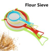 4Pcs Durable Food Sieve Easy Storage Multi-function Eco-friendly Multi Purpose Plastic Kitchen Strainer Sieve Colander Set Colanders Food Strainers