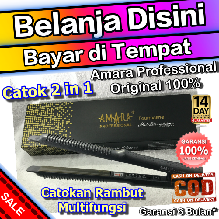 bisa cod bayar di tempat catokan cocco 2in1 8188 babyliss lurus keriting rambut styling rambut 2 in 1 atau 2 fungsi pengeriting pelurus hair tools alat kecantikan laz cod graha expo