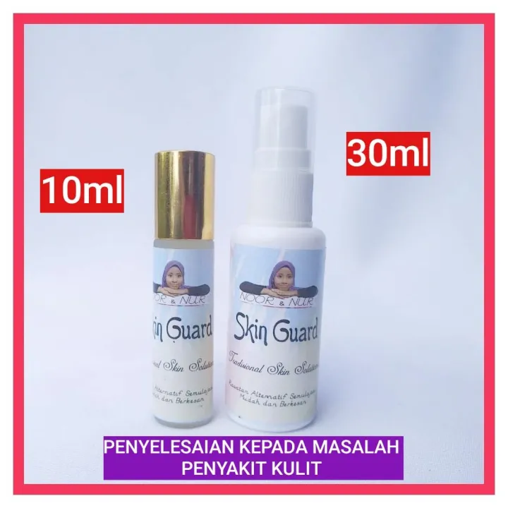 Skin Guard 30ml Ubat Kudis Kurap Kayap Gatal Celah Paha Bisul Eczema Jerawat Ruam Alergik Kaki Makan Air Jangkitan Kulat Dan Sebarang Masalah Kulit Lazada