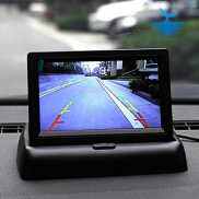 Đầu Vào Video 2 Kênh Chiếu Hậu Đảo Ngược Màn Hình Đỗ Xe 4.3 Inch Màn Hình