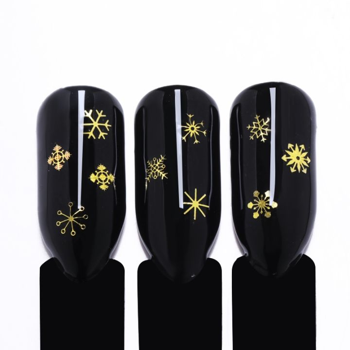 90pcs-set-3d-snowflakes-gold-metal-slices-nail-art-sequins-christmas-decorations-nail-polish-thin-sticker-designs