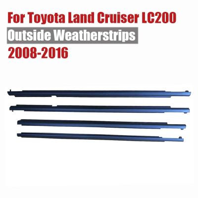 ยางสายพานซีลกันอากาศสำหรับ Toyota Land Cruiser LC200 2008-2016ขอบแปะรถยนต์ยาง87Tixgportz อะไหล่รถยนต์