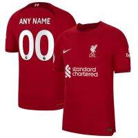 Liverpool Network/23 Home Customized Mens and Womens Football Shirts Authentic Childrens T-shirt with Customizable Name and Number