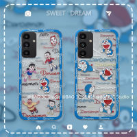 เคส Phone Case Samsung Galaxy A05 A05s M34 M54 S23 FE 5G เคสโทรศัพท์ สุดฮอต ใหม่โดราเอม่อนลายคลาสสิคโดราเอมอนป้องกันการตกกรอบด้านหลังเป็นซิลิโคนแบบนิ่ม2023