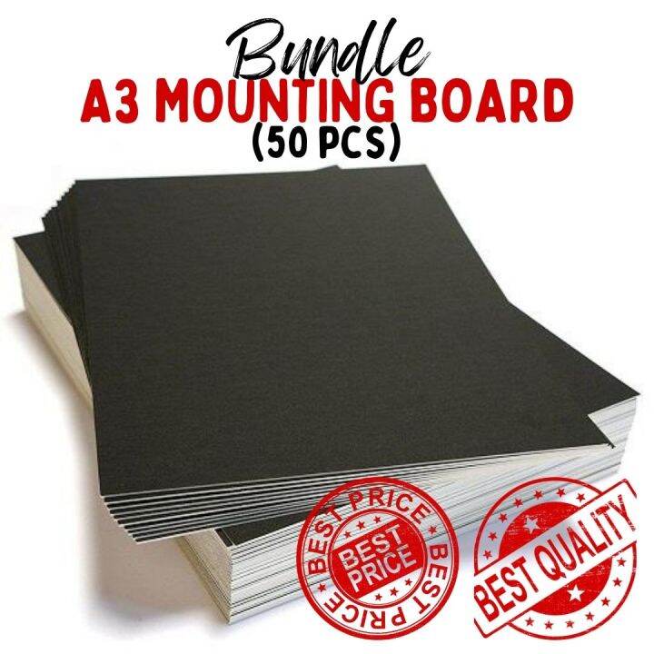 50 PCS BUNDLE A3 MOUNTING BOARD | Lazada