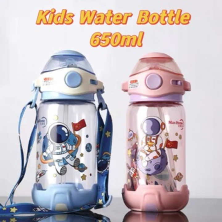 Astronault Water Bottle Kids With Straw Botol Air Viral Botol Air Budak ...