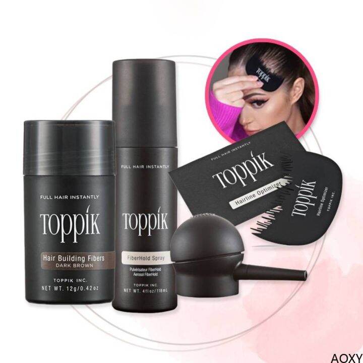 Toppik Hair Building Fibers Original Spray Applicator Kit Hair Loss