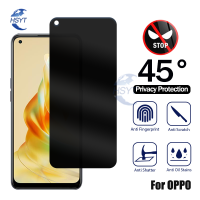 กระจกเทมเปอร์ความเป็นส่วนตัวสำหรับ OPPO Reno 8T 8Z 8 7Z 7 6Z 6 5 3 2F 2Z 4G 5G Pro + ปกป้องหน้าจอฟิล์มป้องกัน Peeping