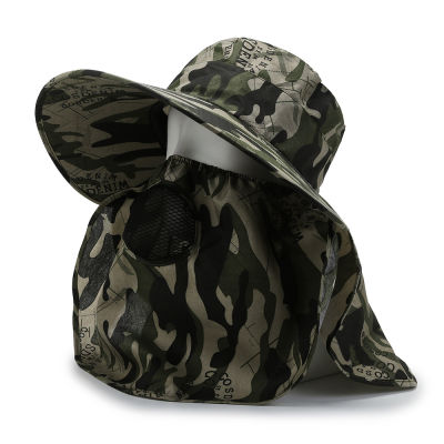 หมวกกันแดดถอดออกได้ป้องกันแสง UV,หมวกปีนเขาสำหรับเดินทางพับได้ระบายอากาศได้ดีใส่ได้ทั้งชายและหญิงฤดูร้อน