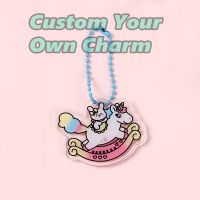 【CW】☁☞△  Custom Keychain Cartoon Chain Photo Logo Anime Hologram Personalized Keychains for Gifts